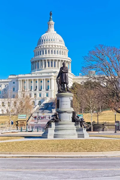 Monumento a James Garfield en Washington DC EE.UU. — Foto de Stock