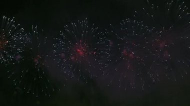 Havai fişek ekran birleşik çekimi