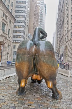 Manhattan 'ın aşağısındaki New York' ta