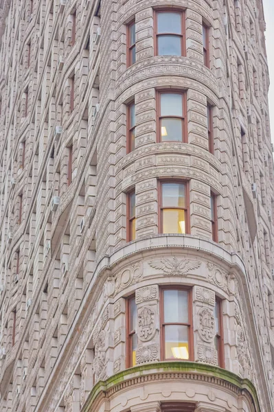 Flatiron Gebouw detail in New York — Stockfoto