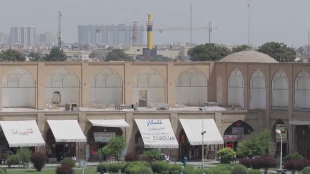 Isfahan Imam Square panorama — Stock Video