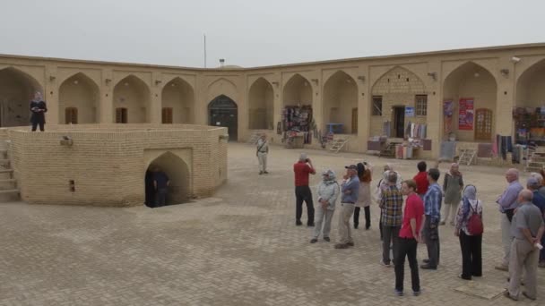 Meybod Shah Abbasi Caravanserai — Stockvideo