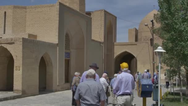 Nain oude moskee architectuur — Stockvideo