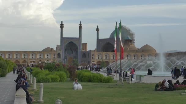 Isfahan Shah moskén — Stockvideo