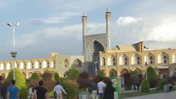 İsfahan Şah Camii — Stok video