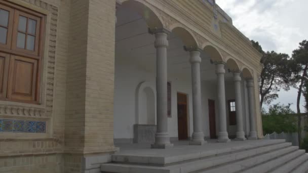 Zoroastrian Fire fachada do templo — Vídeo de Stock