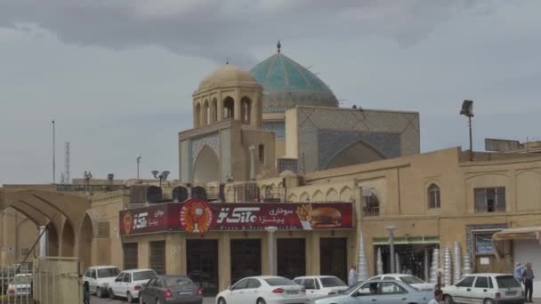 Yazd Stadtzentrum — Stockvideo