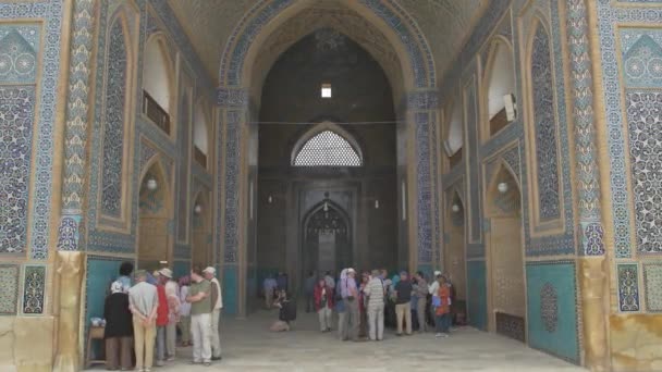 Yame-Moschee von yazd — Stockvideo