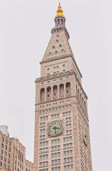 O hotel de luxo New York Edition em um arranha-céu icônico — Fotografia de Stock