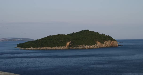 Isla Lokrum Dubrovnik — Vídeos de Stock