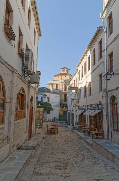 Gjirokaster friedliche Atmosphäre UNESCO-Weltkulturerbe Albanien — Stockfoto