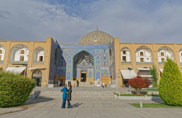 Meczet szejka Lotfollaha na Isfahan Imam Square — Zdjęcie stockowe