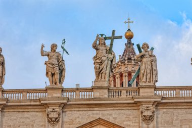 Vatikan 'daki Aziz Peter Meydanı