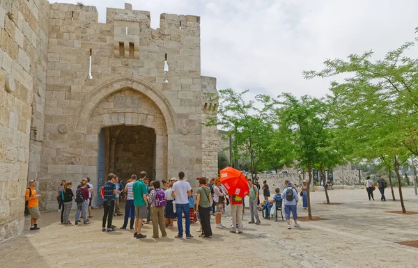 Jaffa gate em jerusalem — Fotografia de Stock