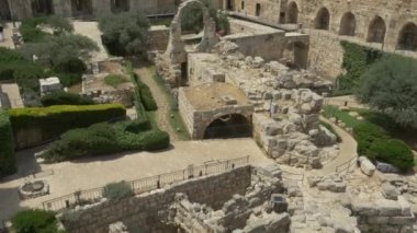 Kudüs 'teki Davut Kulesi' nin panoramik görüntüsü