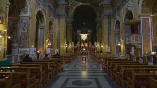 Santa Maria en Traspontina — Vídeo de stock