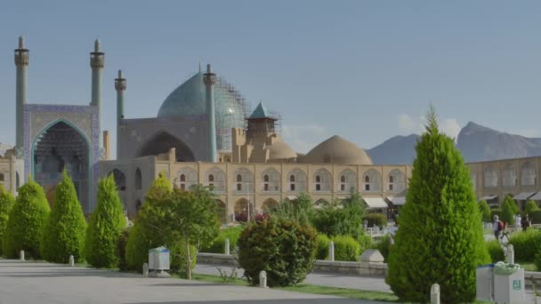 İsfahan Şah Camii — Stok video