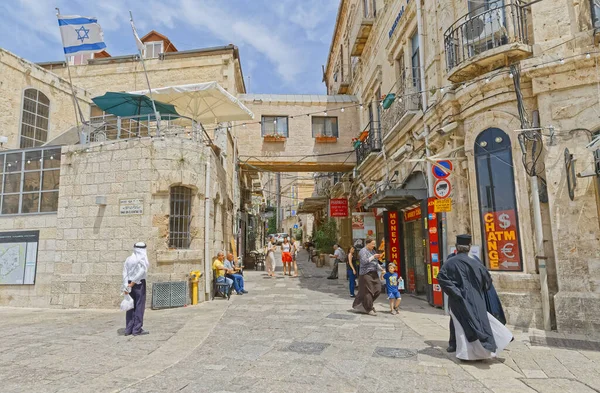 Ingresso della Porta di Giaffa a Gerusalemme — Foto Stock