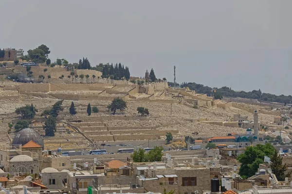 Monte de los Olivos en Jerusalén — Foto de Stock