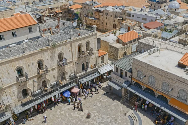Comienzo de la calle David en Jerusalén — Foto de Stock