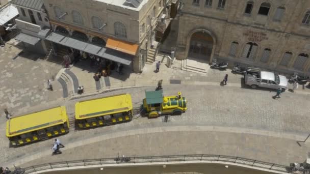 Eski Kudüs 'ün panoramik manzarası — Stok video