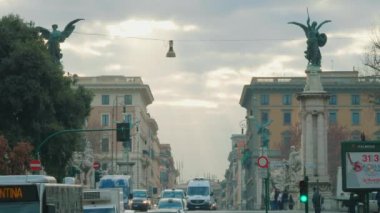 St. Peter Meydanı Via della Conciliazione 'den