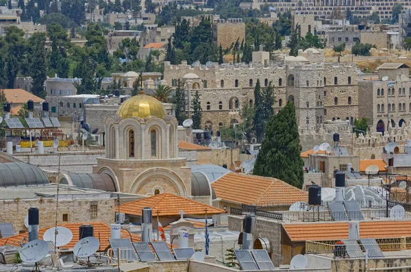 Grekisk-ortodoxa patriarkpalatset i Jerusalem — Stockfoto