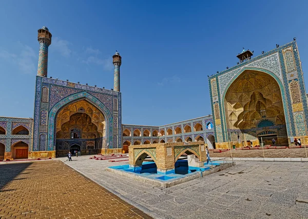 Jameh moskee zuid-iwan — Stockfoto