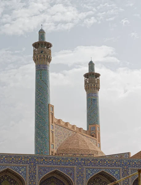 Isfahan Shah mecset minaret — Stock Fotó