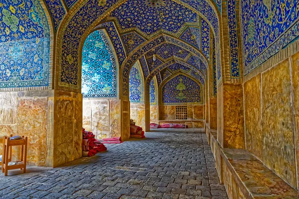 Isfahan Shah interior Masjid — Stok Foto