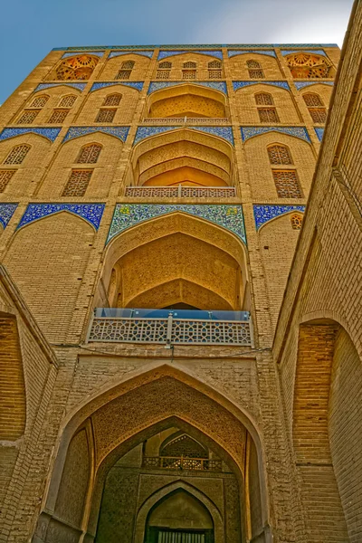 Fachada del Palacio Ali Qapu — Foto de Stock