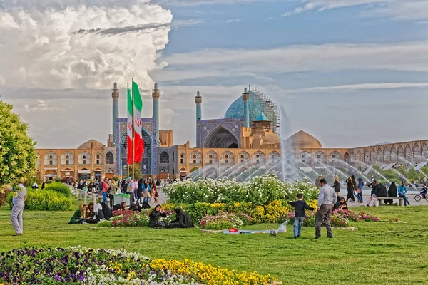 Мечеть Исфахан-шах — стоковое фото