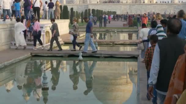 Das Taj Mahal, Indien — Stockvideo