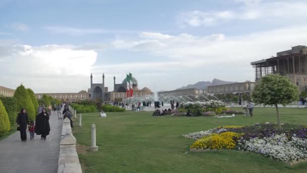İsfahan İmam Meydanı — Stok video