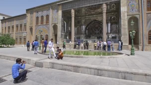 Golestan palácio exterior — Vídeo de Stock