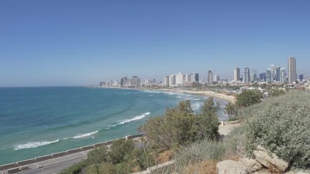Tel Aviv Panoraması — Stok video