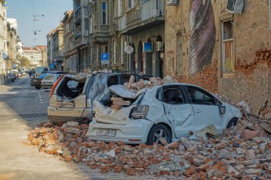 Zagreb 'i vuran depremin ardından
