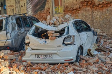 Zagreb 'i vuran depremin ardından