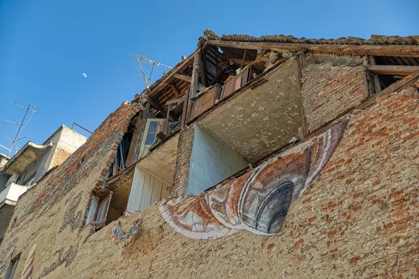 萨格勒布地震的后果 — 图库照片