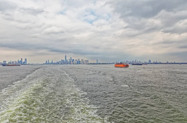 The Staten Island Ferry, Nova Iorque — Fotografia de Stock