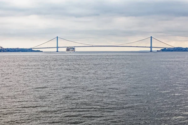 Verrazzano-Narrows Bridge, New York — стокове фото