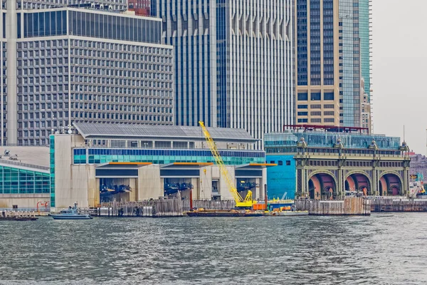 Terminal de Ferry Whitehall de Staten Island, Nueva York —  Fotos de Stock