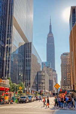 New York 'ta 33. ve 8. caddeler.