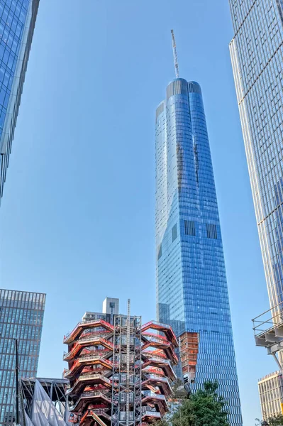 Σκάφος ως μέρος του Hudson Yards Project στο Μανχάταν της Νέας Υόρκης — Φωτογραφία Αρχείου