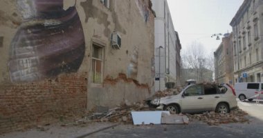 Zagreb 'i vuran depremin ardından
