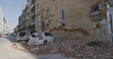 Zagreb 'i vuran depremin ardından