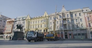 Covid-19 salgını nedeniyle Zagreb 'de karantina altında