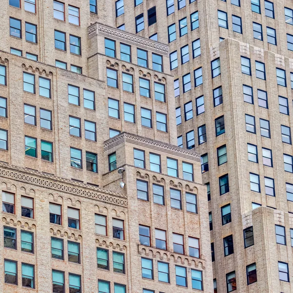 Detalhes do edifício 500 Fifth Avenue em Bryant Park, Nova Iorque — Fotografia de Stock