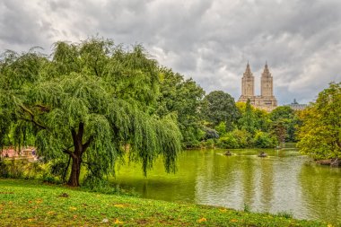 Central Park, New York 'tan San Remo bina manzarası