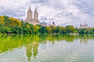 Central Park, New York 'tan San Remo bina manzarası